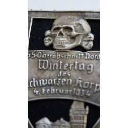 WWII  GERMAN SS Large Schwarzen Korps Wintertag