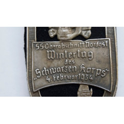 WWII  GERMAN SS Large Schwarzen Korps Wintertag