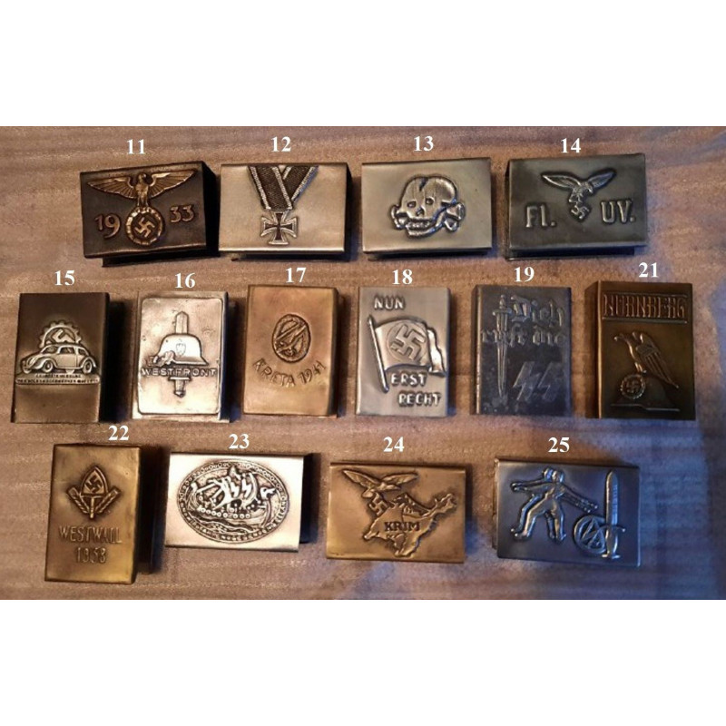 WWII GERMAN SET 2 MATCHBOX