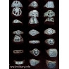 WW2 Silver Rings 800 Viking Panzer Div SS Wermacht Set 2