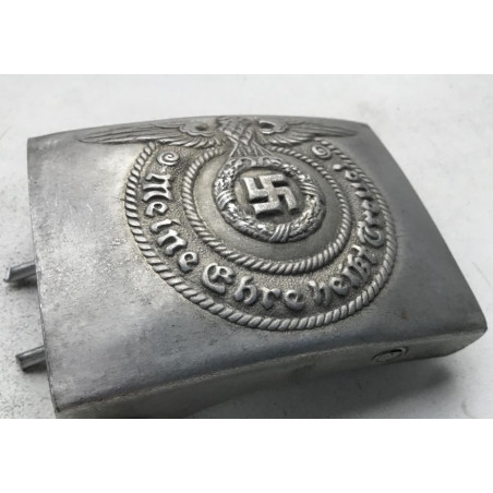 Aluminum Waffen-SS Belt Buckle – RZM 34/12