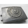 Aluminum Waffen-SS Belt Buckle – RZM 34/12