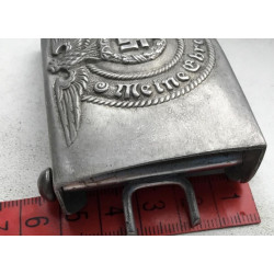 Aluminum Waffen-SS Belt Buckle – RZM 34/12