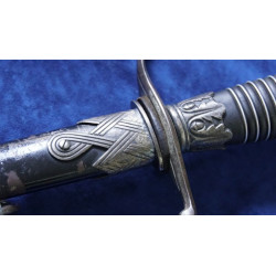 AUTHENTIC ORIGINAL GERMAN THIRD REICH WAR II OFFICER’S SWORD Solingen