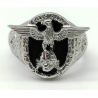 Ceremonial SS Honor Eagle Death Ring Size 10