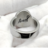 Third Reich Paratrooper Ring Silver Color A800 Size 8