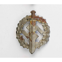 WW2 Original SA Sports Badge in Silver by W. Redo
