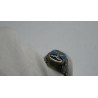 GERMAN WWII LUFTWAFFE PILOT SILVER ENAMELED RING Size  11